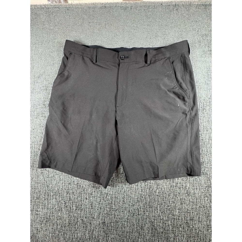 Greg Norman Men's‎ Size 36 Athletic Black Chino Golf Shorts